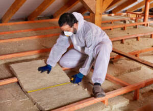 Energy Man Laying Insulation In Attic Shutterstock 245439406 (1)