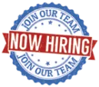 Now Hiring Badge